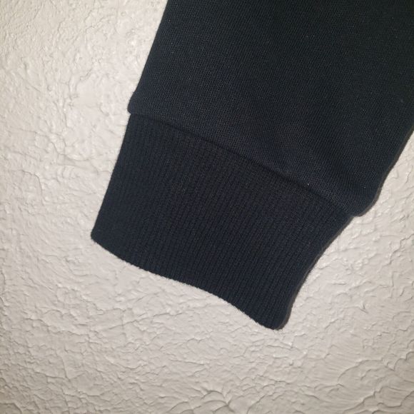 Puma Sz XL Womens Track Jacket Full Zip Black Athleisure Activewear Top Pockets - Picture 4 of 9